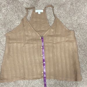 Nwot Becaal medium light brown adjustable straps